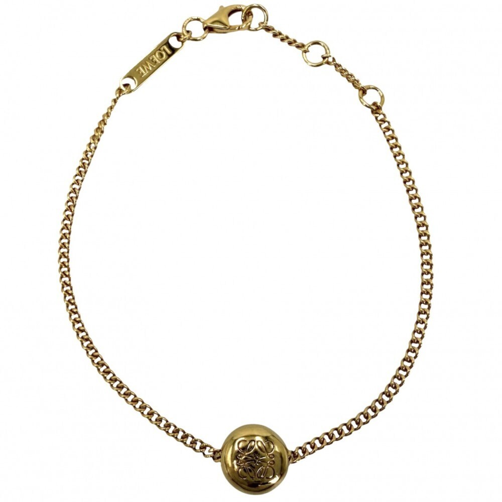 LOEWE Silver Charm Bracelet